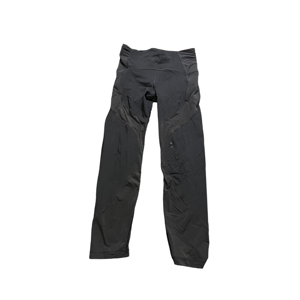 Lululemon Uncovered Strength High Rise 23" Leggings Size 6 W6BAWS Black‎